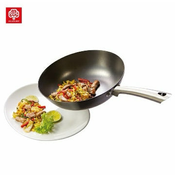 -Josef Schulte-Ufer- "Iron-Star" Wokpfanne-Eisen 28cm, 3,30l