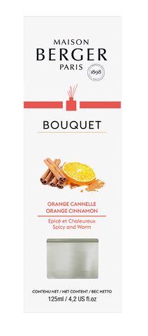 -Maison Berger Paris- Bouquet "Orange de Cannelle", Raumduft Diffuser, 125ml