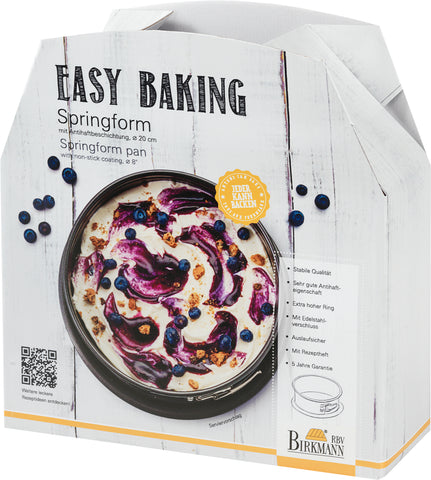 -RBV Birkmann- "Easy Baking" Springform 20cm -Marken-Antihaftbeschichtung-