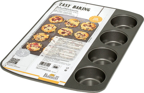 -RBV Birkmann- "Easy Baking" Muffinform groß für 12Stück -Marken-Antihaftbeschichtung