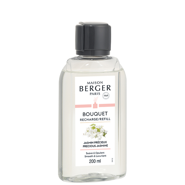 -Maison Berger Paris- Bouquet, "Edler Jasmin/Jasmin Précieux", Raumduft Diffuser, 125ml