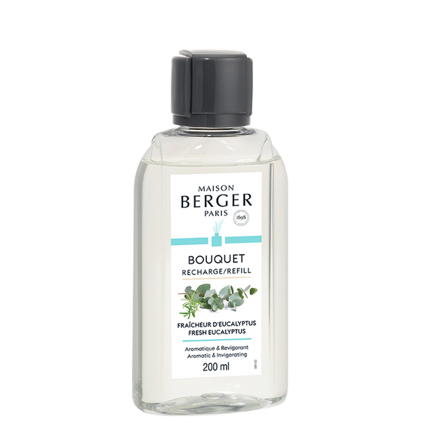 -Maison Berger Paris- Bouquet, "Frischer Eukalyptus", Raumduft Diffuser, 125ml