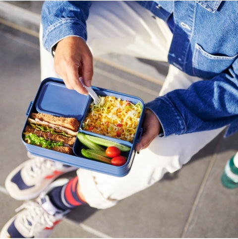 -Mepal- "Bento" Lunchbox Take a Break large, mit  zwei verschiedener Bento-Einsätze