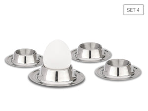 -Karl Weis- Eierbecher 4-tlg Set, Edelstahl