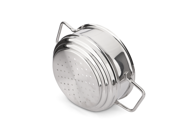 -Karl Weis- Dünstaufsatz Edelstahl für Töpfe mit Durchmesser 16cm, 18cm und 20cm
