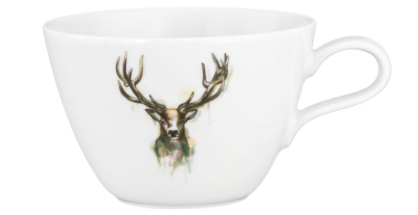 -Seltmann Weiden- "Life Nature Hirsch" Milchkaffeetasse 0,37 l