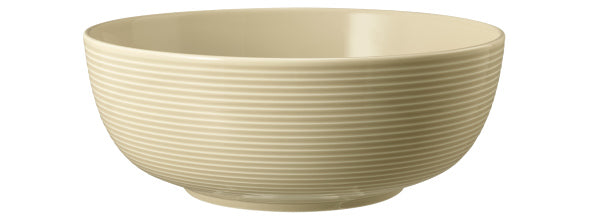 -Seltmann Weiden-, "Beat Color Glaze" Foodbowl 20cm mit Rillenrelief