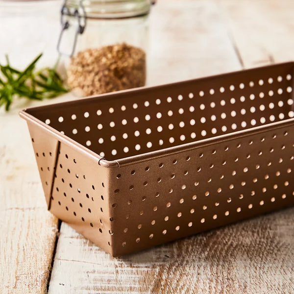 -RBV Birkmann- "Laib & Seele" Brotbackform -mit perforiertes Material_