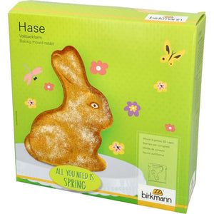 -RBV Birkmann- Ostern 3D Vollbackform Hase, Hochwertige Antihaftbeschichtung