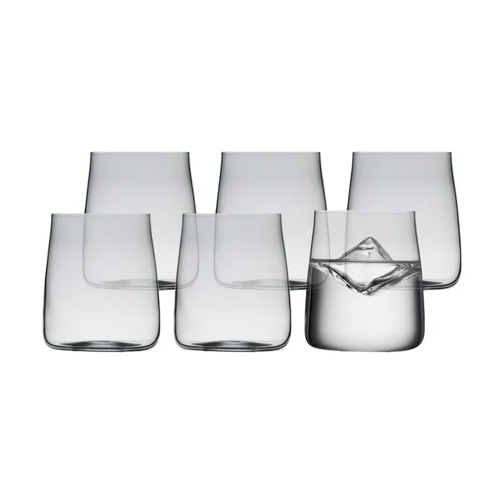 -Lyngby Glas- "Zero" Wasserglas, 6er-Set je 42cl