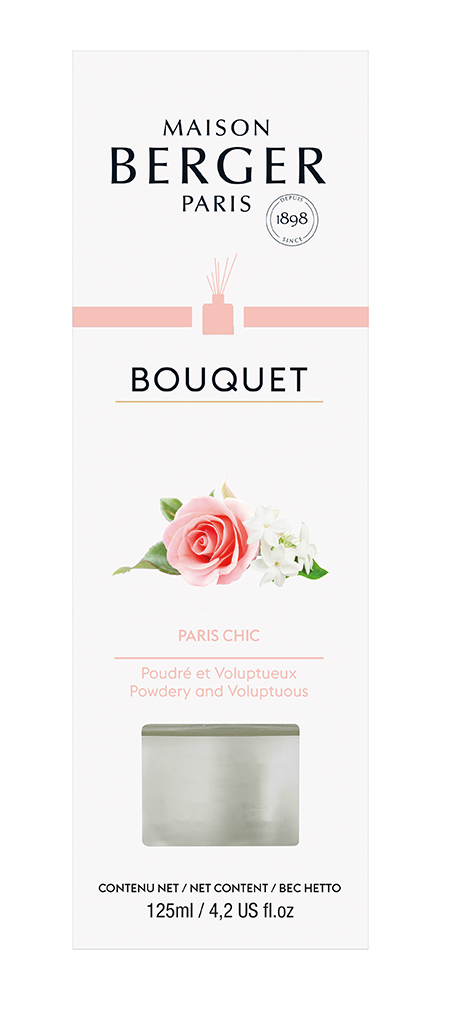 -Maison Berger Paris- Bouquet, "Paris Chic/Elegantes Paris", Raumduft Diffuser, 125ml