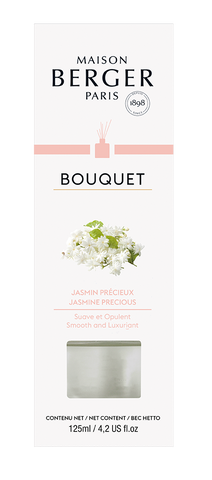 -Maison Berger Paris- Bouquet, "Edler Jasmin/Jasmin Précieux", Raumduft Diffuser, 125ml