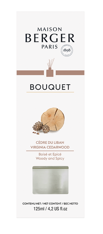 -Maison Berger Paris- Bouquet, "Zedernholz aus dem Libanon",  Raumduft Diffuser, 125ml