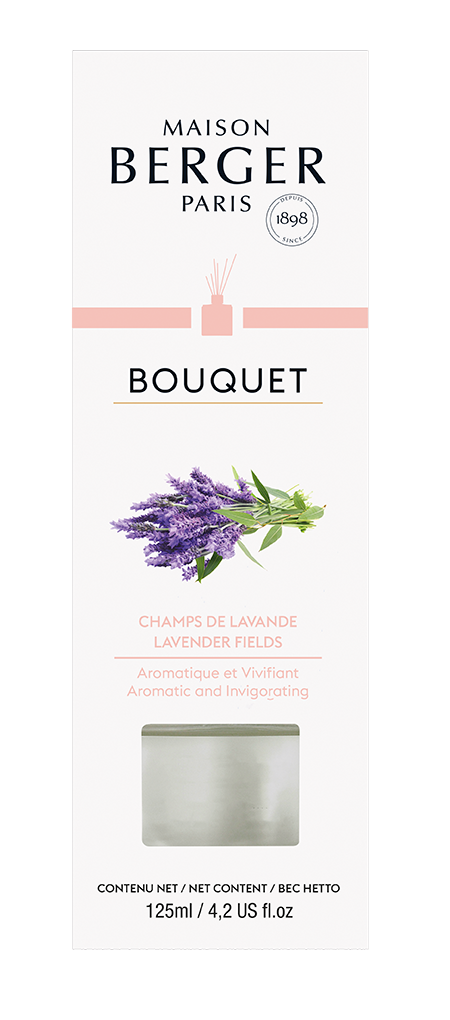 -Maison Berger Paris- Bouquet, "Blühender Lavendel", Raumduft Diffuser, 125ml