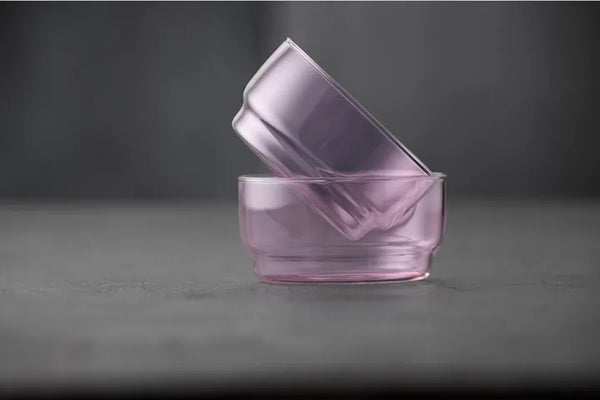 -Lyngby Glas- "Torino" Glasschalen Rosa, Blau, Grün 2er-Set je 50cl