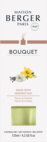 -Maison Berger Paris- Bouquet, "Himmlische Sonne/Soleil Divin", Raumduft Diffuser, 125ml