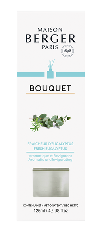 -Maison Berger Paris- Bouquet, "Frischer Eukalyptus", Raumduft Diffuser, 125ml