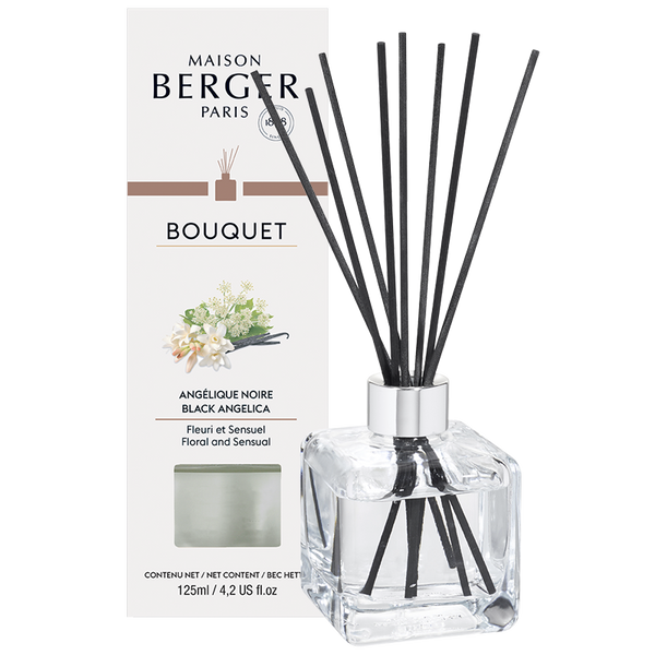 -Maison Berger Paris- Bouquet, "Angélique Noire/Black Angelica", Raumduft Diffuser, 125ml