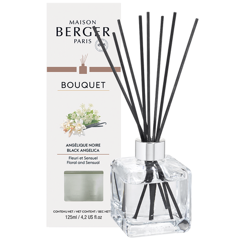 -Maison Berger Paris- Bouquet, "Angélique Noire/Black Angelica", Raumduft Diffuser, 125ml