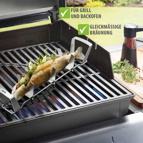 -GEFU- "BBQ" Fischhalter