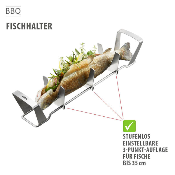 -GEFU- "BBQ" Fischhalter