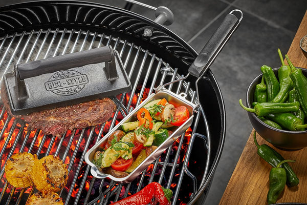 -GEFU- "BBQ" Grillpfännchen Edelstahl/Kunststoff