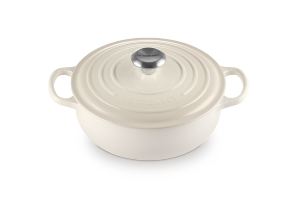 -Le Creuset- Sauteuse "Gusseisern" Signature 24cm 3,4Liter