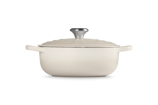 -Le Creuset- Sauteuse "Gusseisern" Signature 24cm 3,4Liter