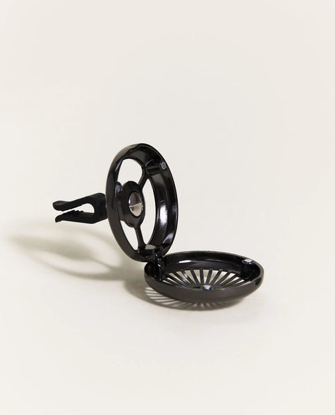-Maison Berger Paris- "Car Wheel black" Autodiffuser Halterung ohne Duftkeramik