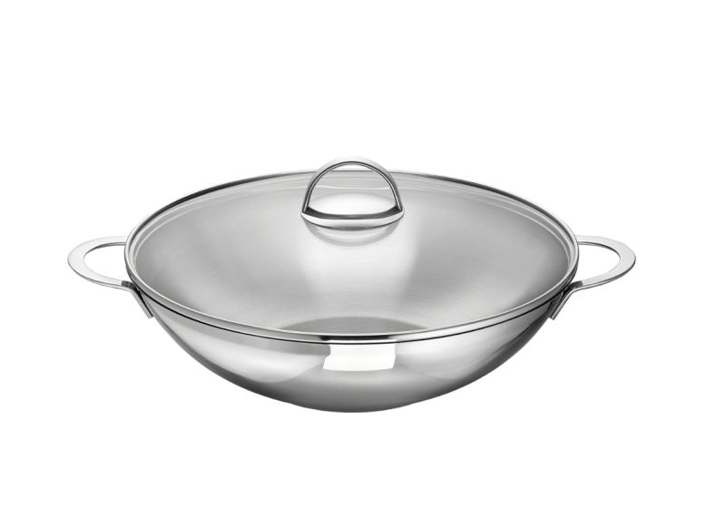 -Josef Schulte-Ufer- "Wave" Wok mit Ablagegitter, 32 cm, ca. 5,00l