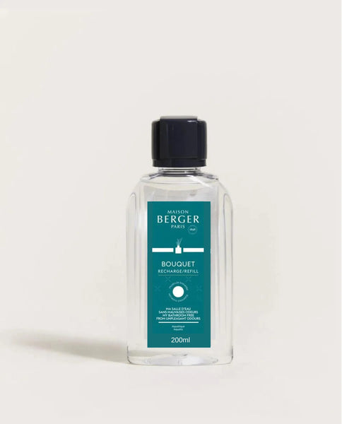 -Maison Berger Paris- Bouquet Refill "Mein Badezimmer ohne unangenehme Gerüche", Raumduft Diffuser, 125ml