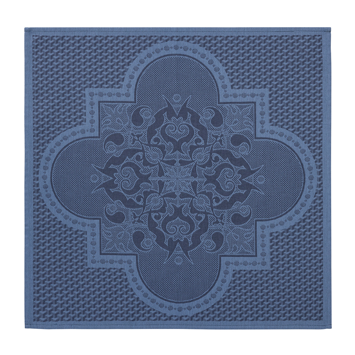-Le Jacquard Francais- "Palais Vénitien Adriatique/Blau" Serviette 58x58cm Baumwolle