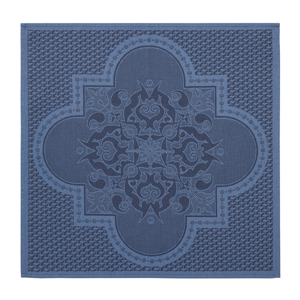 -Le Jacquard Francais- "Palais Vénitien Adriatique/Blau" Serviette 58x58cm Baumwolle