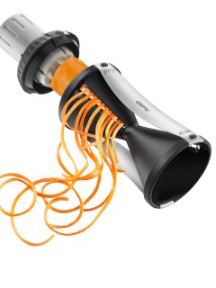-GEFU- "SPIRELLI 2.0" Spiralschneider mit Sparschäler