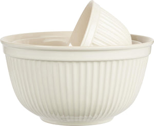 IB Laursen Schüssel Butter Cream "Mynte" Steingut, in drei Größen