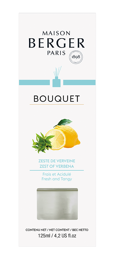 -Maison Berger Paris- Bouquet, "Zitronen-Verbene", Raumduft Diffuser, 125ml