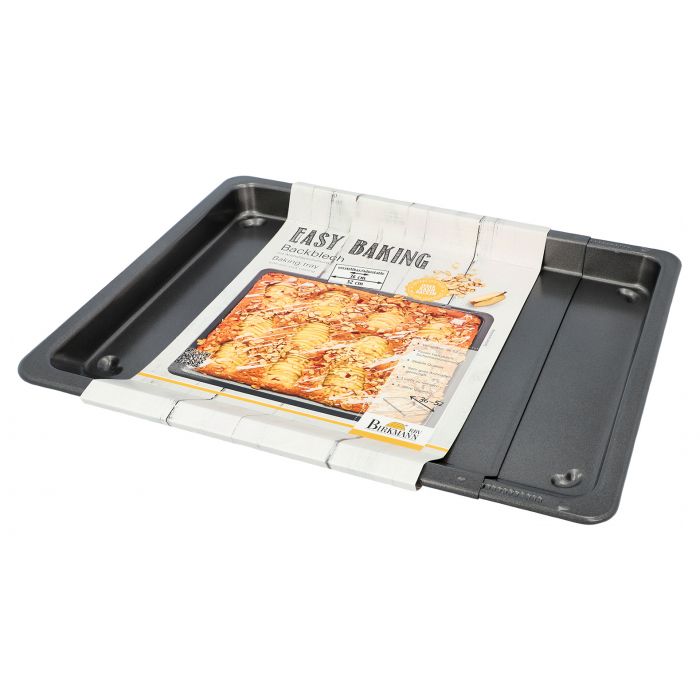 -RBV Birkmann- "Easy Baking" Backblech verstellbar von 36cm auf 52cm -Marken-Antihaftbeschichtung-