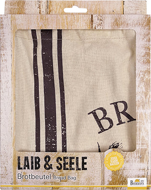 -RBV Birkmann- "Laib & Seele" Brotbeutel, 100% Baumwolle