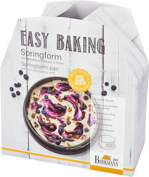 -RBV Birkmann- "Easy Baking" Springform 16cm -Marken-Antihaftbeschichtung-