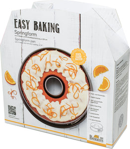 -RBV Birkmann- "Easy Baking" Springform 26cm -Marken-Antihaftbeschichtung- mit zwei Böden