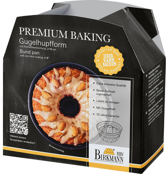 -RBV Birkmann- "Premium Baking" Gugelhupfform 16cm