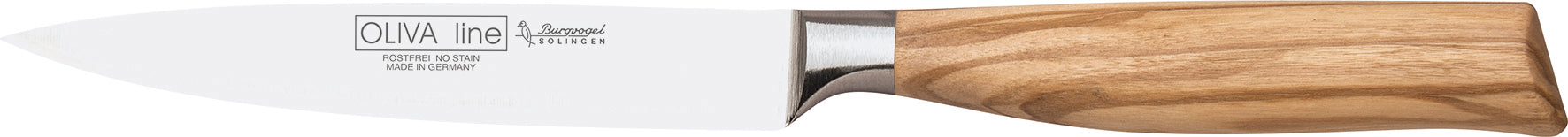 -Burgvogel Cutlery Solingen- Spickmesser Klinge 12cm "OLIVA line"