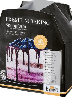 -RBV Birkmann- "Premium Baking" Springform  mit Emaille-Boden 18cm, extra hoher Rand  12cm