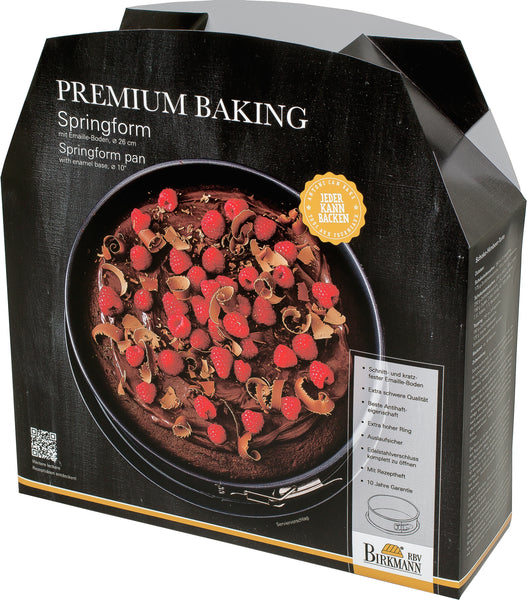 -RBV Birkmann- "Premium Baking" Springform mit Emaille-Boden 26cm